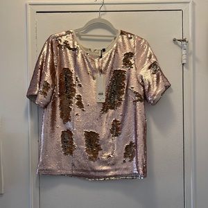 Top Shop Sequin Top